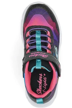 Sneakers con Luci Skechers Twist Bright 2.0 Nero-Fucsia