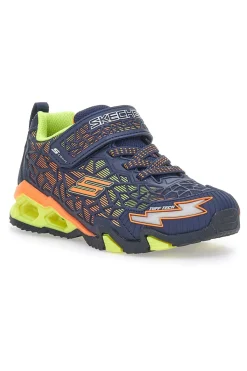 Sneakers Con Luci Skechers Tuff Force Blu