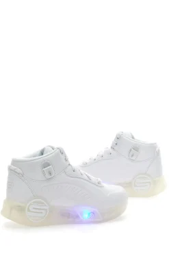 Sneakers con Luci Skechers S-Lights Remix Bianche