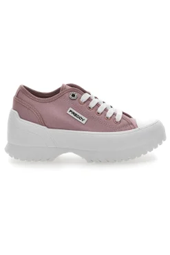 Sneakers con Suola Chunky Rosa Freddy 7601