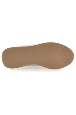 Sneakers Crema con Dettagli Oro e Platform MARIELLA BURANI 51021