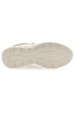 Sneakers da donna beige con inserti a contrasto Pittarello 8W25309