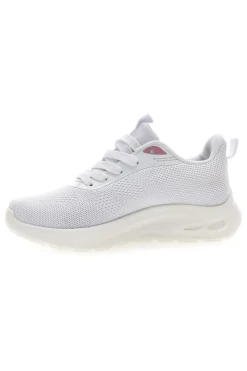 Sneakers da donna bianco in tessuto traspirante Mio tempo TF2593