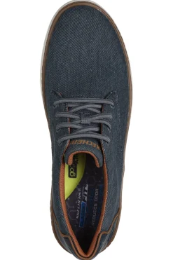 Sneakers Denim Blu da Uomo Skechers Hyland-Ratner