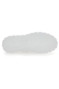 Sneakers Flatform 268603 Nere con Strass