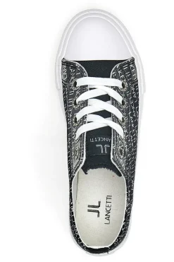 Sneakers Flatform Lancetti 122 Nero