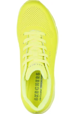 Sneakers Gialle da Donna Skechers Uno-Night Shades
