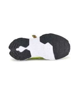 Sneakers Gialle fluo con chiusura a strappo in tessuto traspirante Diadora Snipe 4 Jr