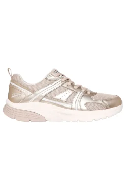 Sneakers gold con inserti in mesh Skechers Bobs Vamos