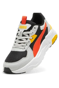Sneakers Grigia, Rossa e Nera PUMA TRINITY LITE JR