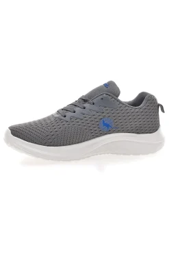 Sneakers Grigie con Lacci e Memory System Canguro CA292