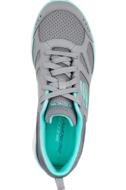 Sneakers Grigie Con Memory Foam SKECHERS Summits - Suited