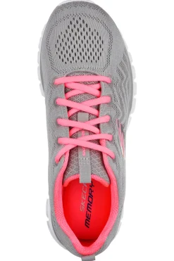 Sneakers Grigie da Donna Skechers Graceful Get Cobbected