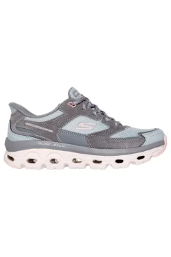 Sneakers grigie e azzurre con suola Glide-Step e Memory Foam Skechers Glide-Step Sole Paradise Valley