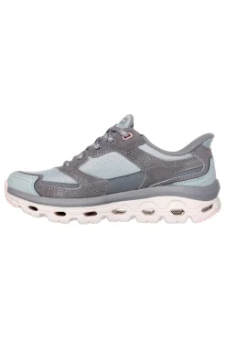 Sneakers grigie e azzurre con suola Glide-Step e Memory Foam Skechers Glide-Step Sole Paradise Valley