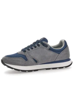 Sneakers Grigie e Blu Con Air Memory Foam Lotto Trainer Amf Msh