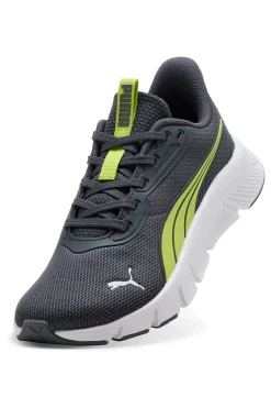 Sneakers grigie e verdi running leggere Puma Flexfocus Lite Modern Jr