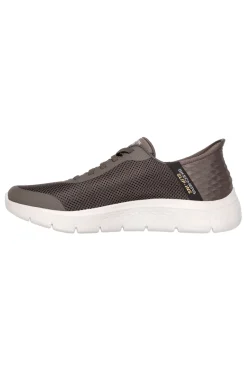 Sneakers grigie leggere in mesh Skechers Go Walk Flex Hands Up