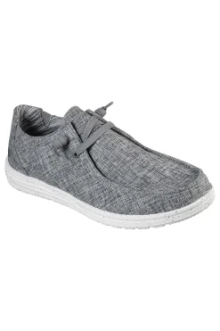 Sneakers Grigie Slip-On Con Goga Mat Arch Skechers Melson Chad