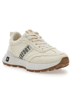 Sneakers in Denim Panna Freddy 7604