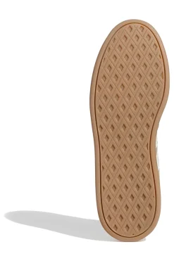 Sneakers in pelle beige con strisce bianche e dettagli traforati Adidas Breaknet Sleek