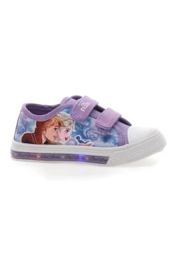 Sneakers Lilla con Luci e Stampa di Elsa e Anna DISNEY FROZEN D34310593T