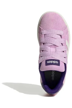 Sneakers lilla in suede con strisce bianche Adidas Grand Court 00s K