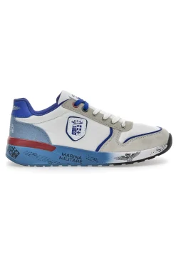 Sneakers Marina Militare 2249 Bianche e Grigie