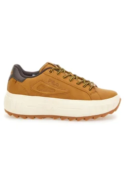 Sneakers marroni con suola alta dentellata Fila Sintra N WMN