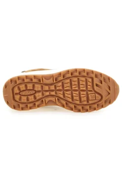 Sneakers marroni con suola alta dentellata Fila Sintra N WMN