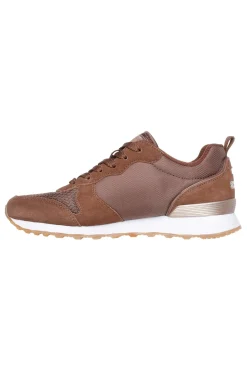 Sneakers Marroni Skechers OG 85 - Gold'n Gurl