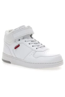 Sneakers mid bianche con strappo Levi's Kick Mid Se