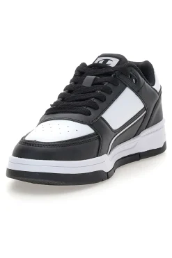 Sneakers mid bianche e nero con strappo Champion RD18 2 MID B PS