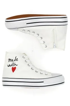 Sneakers Mid Cut Bianche Energy 112