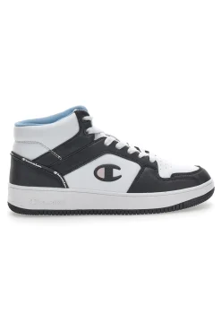 Sneakers Mid Cut Champion Rebound 2.0 Mid Bianche-Nere