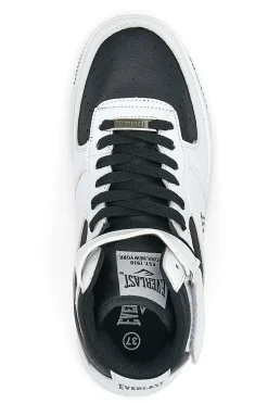 Sneakers Mid Cut Everlast 231714 Bianche-Nere