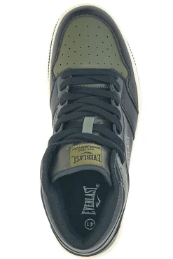 Sneakers mid verde e nero in materie sintetiche Everlast EV716