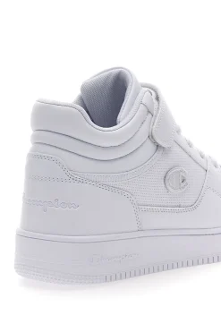 Sneakers Mid-Cut Bianche Alte con Velcro sulla Caviglia CHAMPION RD18 MID