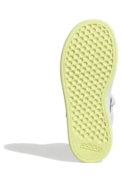 Sneakers Mid-Cut bianche e Blu con dettagli colorati ADIDAS GRAND COURT MID K