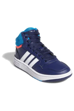 Sneakers Mid-Cut Blu Adidas Hoops Mid 3 K