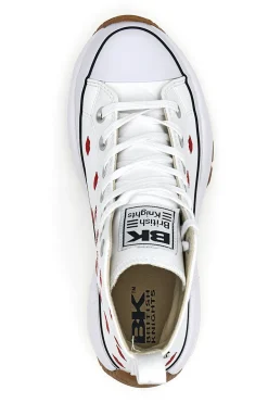 Sneakers Mid-Cut British Knights Kaya Mid Fly Bianche