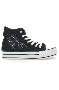 Sneakers Mid-Cut Flatform Energy 110 Nere