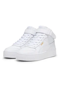 Sneakers Mid-Cut Puma Carina Street Mid Bianche