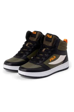 Sneakers Mid-Cut Verde Oliva con Lacci FILA REGA NF MID TEENS