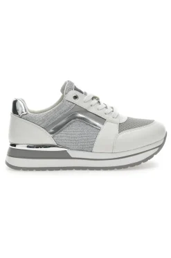 Sneakers Mio Tempo 232 Bianche e Argento