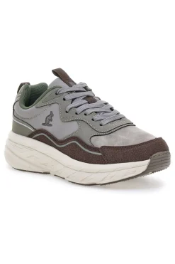 Sneakers multicolor con dettagli a contrasto e suola chunky Australian AU52M100