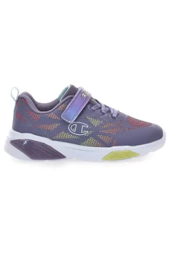 Sneakers multicolor in mesh con luci Champion Wave Tri G PS