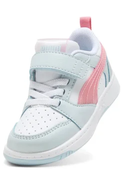 Sneakers multicolor pastello con Kinder-Fit Puma Rebound V6 Lo Space Belle AC+ Inf