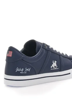 Sneakers Navy con Lacci Bianchi U.S.G.POLO SUMMY LTX