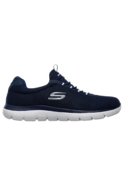 Sneakers Navy Vegan Con Tomaia in Mesh SKECHERS SUMMITS